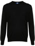 fine-knit virgin-wool jumper
